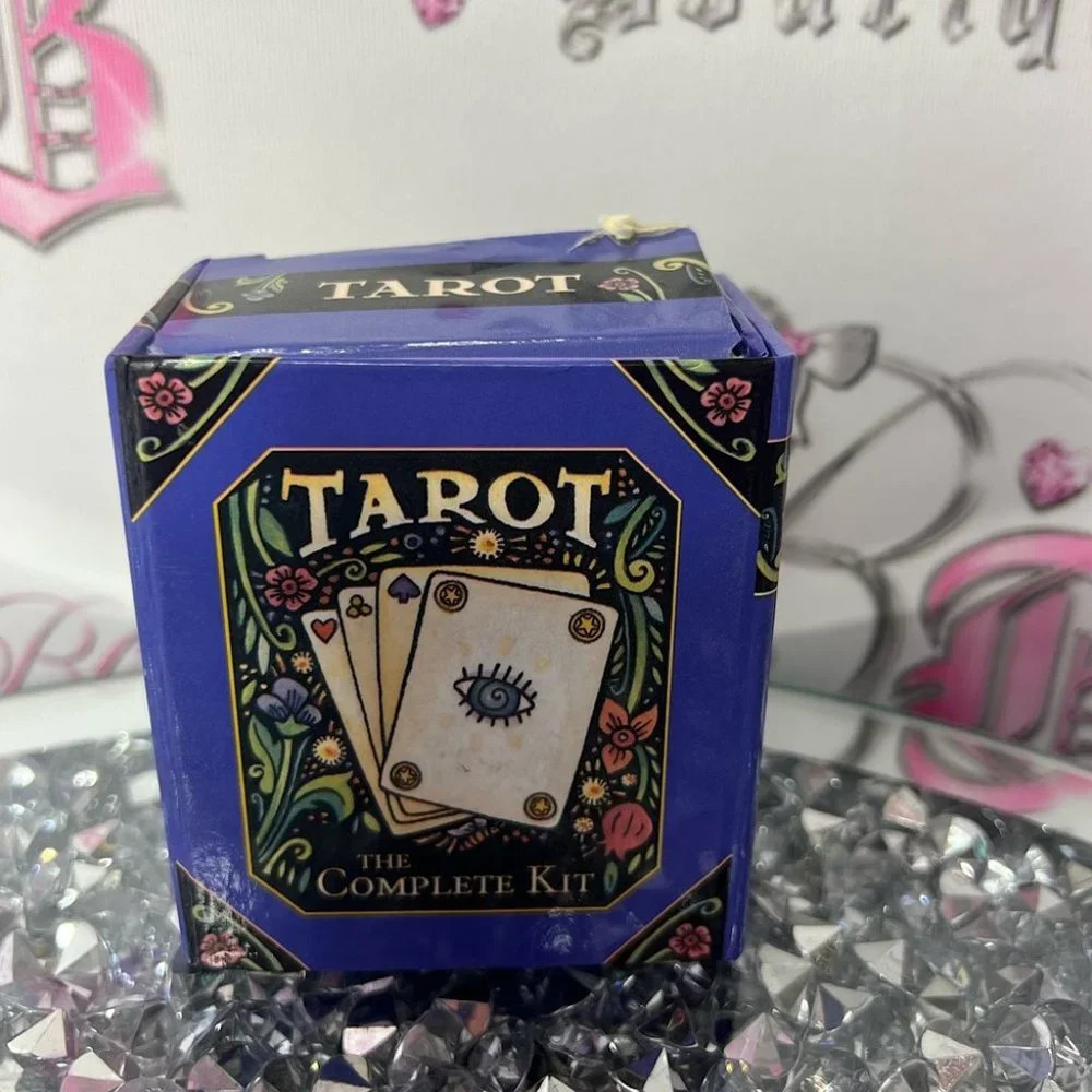 Tarot cards & book mini set in box spiritual healing ❤️‍🩹 small set entire set